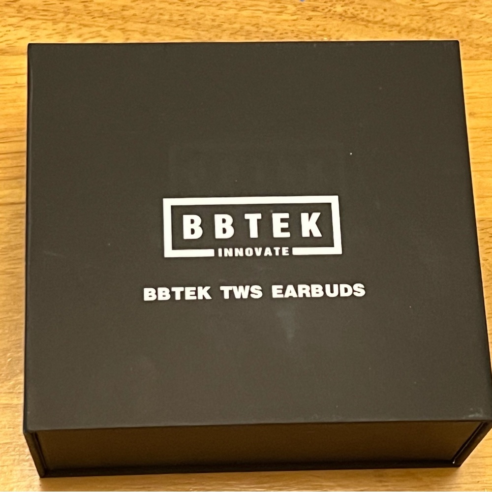 Black TWS Earbuds